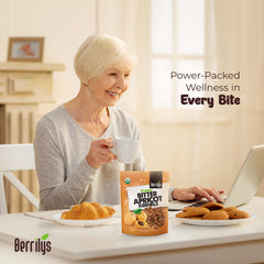 Berrilys ground kernels on a spoon highlighting easy-to-use texture for recipes
