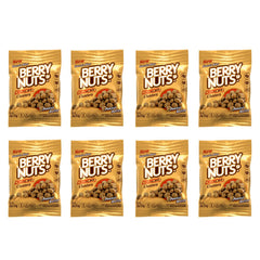 Berry Nuts front packaging shows eight snack pouches, convenient storage benefit
