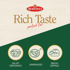 Bertolli pouring over salad adds vibrant Mediterranean flavor