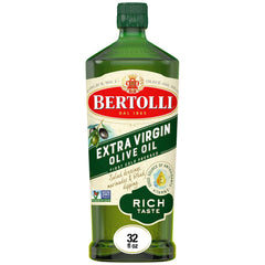 Bertolli front bottle showing rich taste label and size benefit
