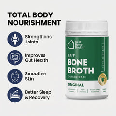 Best Bone Broth close-up texture of concentrated paste showing rich color