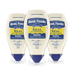 Best Foods front packaging showing 20 oz squeeze bottle and label benefit convenience