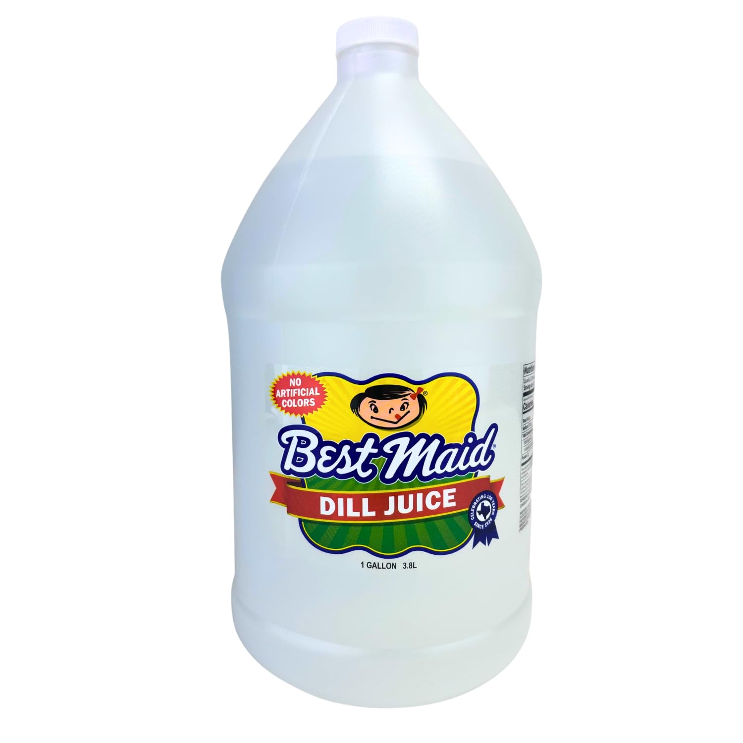 Best Maid label detail close-up showing ingredient and usage guidance