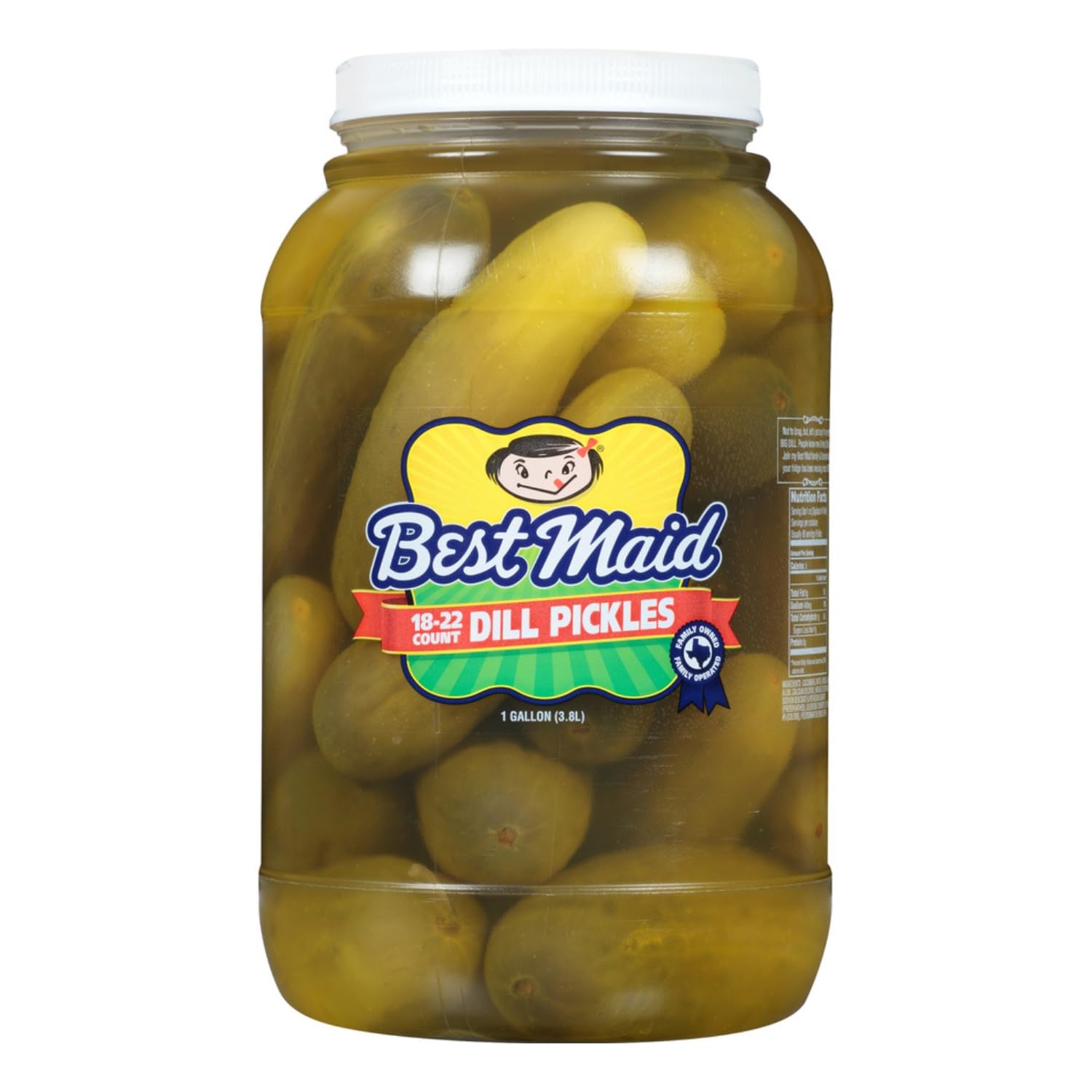 Best Maid close-up of pickle texture highlighting firm crunchy bite