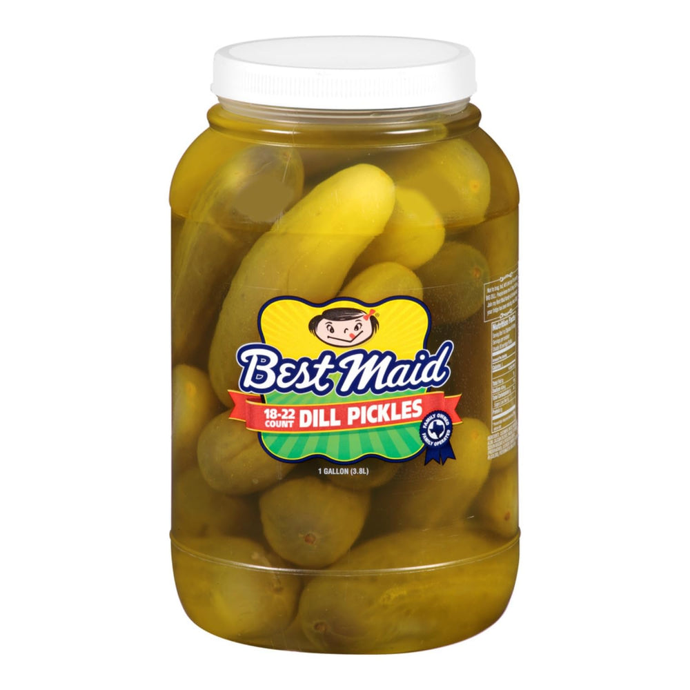 Best Maid front jug showing label and resealable cap for easy storage