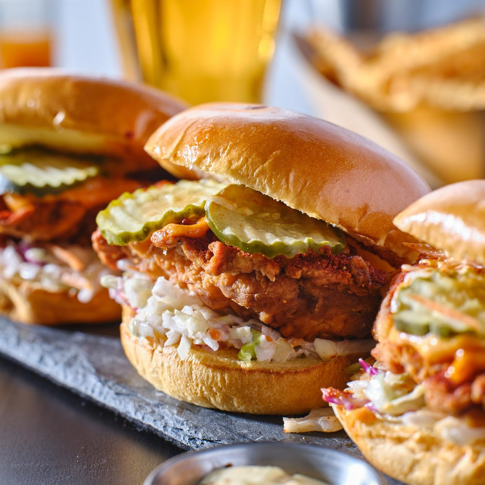 Best Maid slices on a catering platter showing party-ready convenience