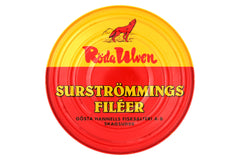Best Natural Röda Ulven tin front showing traditional packaging and authentic Swedish heritage