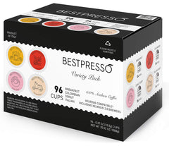 Bestpresso brewing in Keurig machine demonstrating fast single-serve benefit