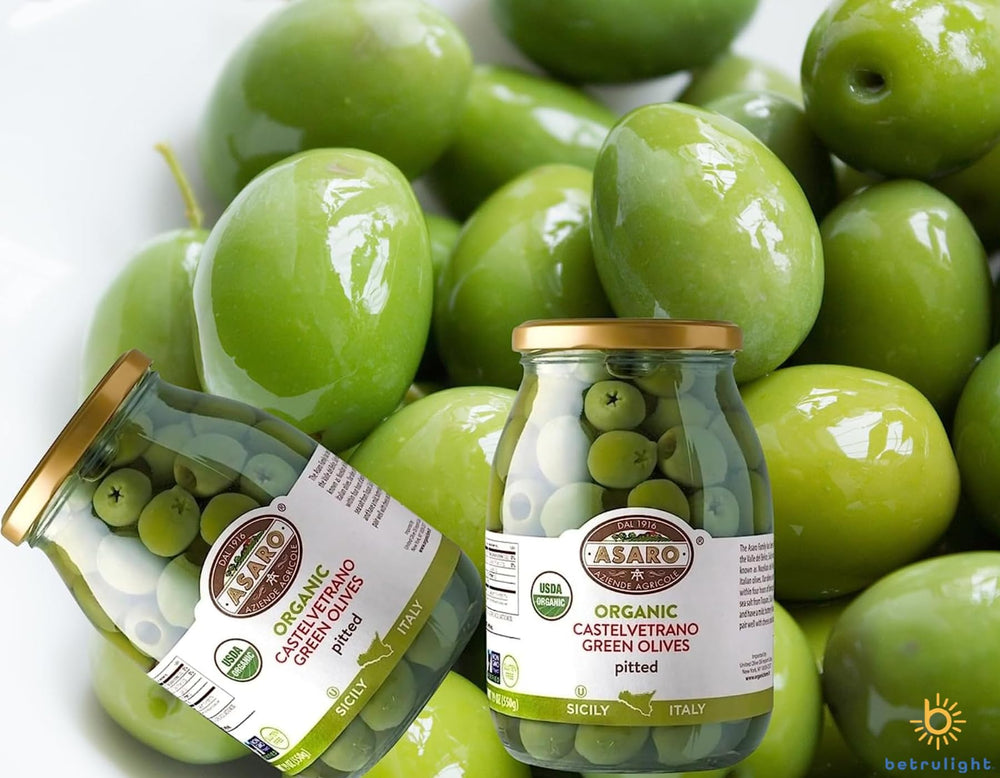BETRULIGHT ASARO label and ingredients close-up showing organic non-GMO and dietary info clearly