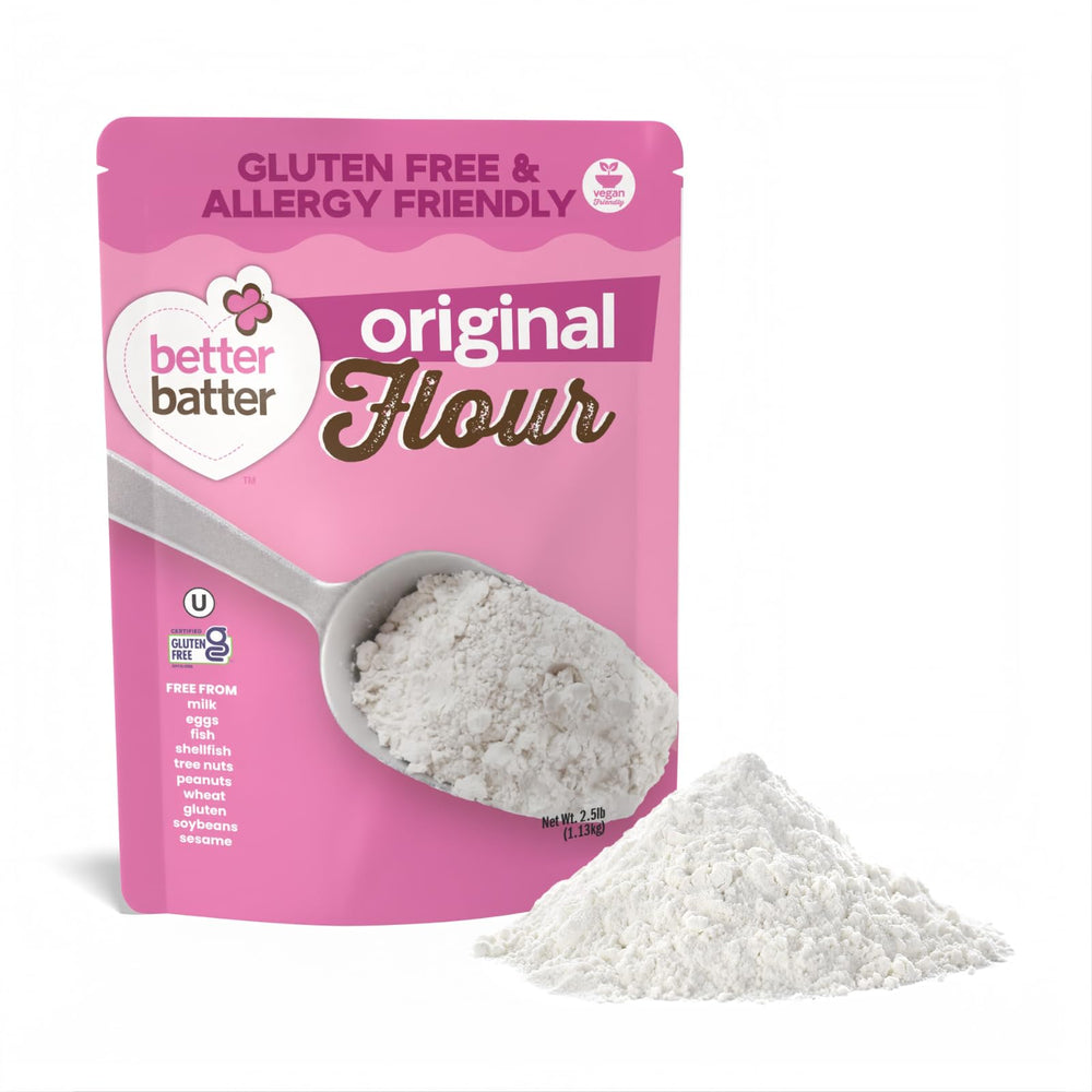 Better Batter front pack showing label and benefits for easy recognition
