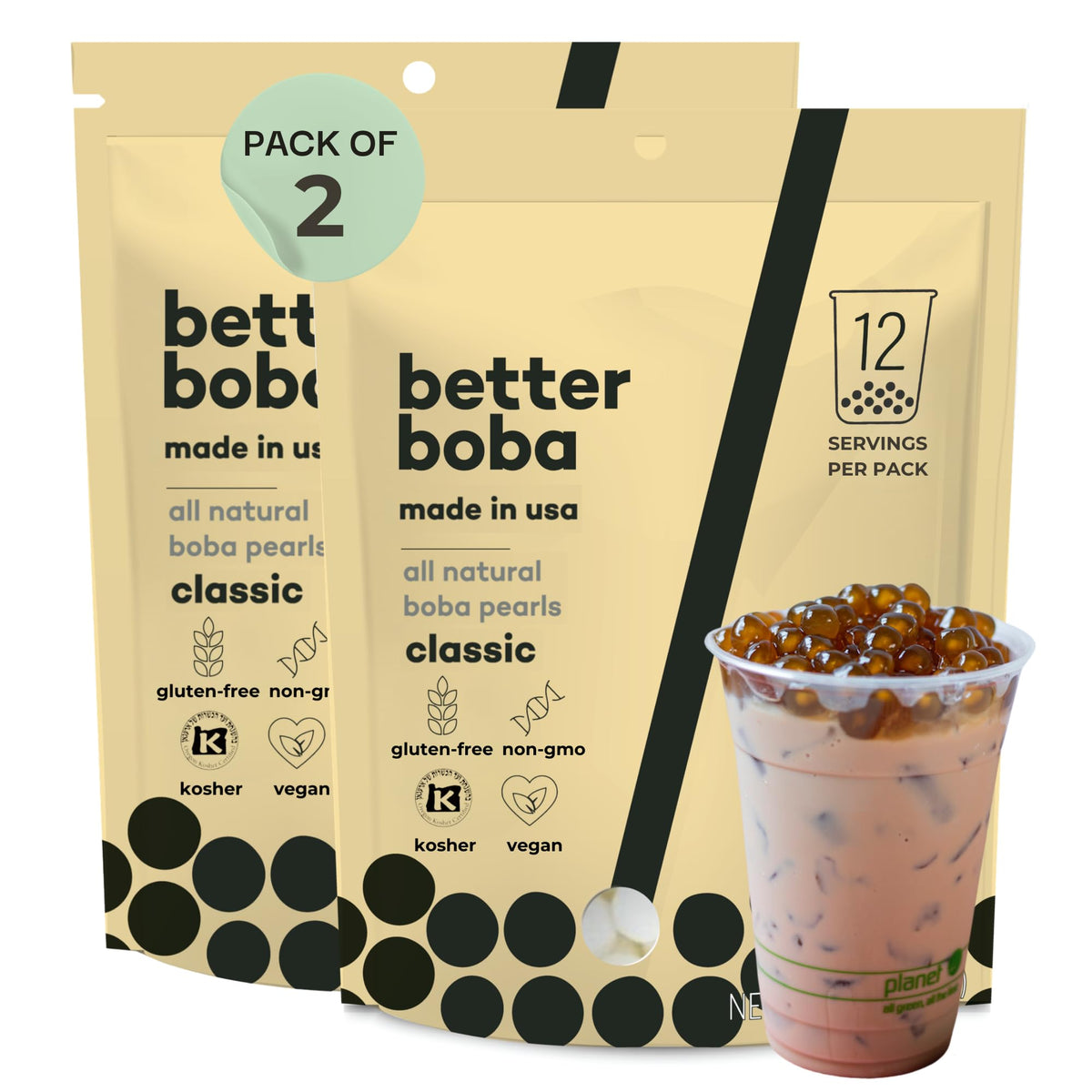 Better Boba front packaging showing value pack and product benefits