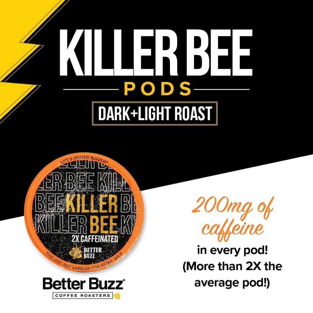Better Buzz package label close-up with organic and fair trade marks for ethical sourcing