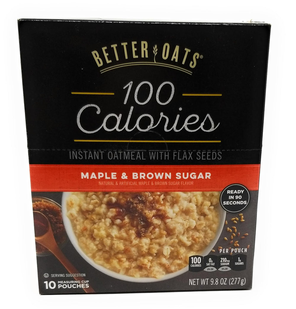 Better Oats Apples & Cinnamon cup close-up with visible apple pieces, flavorful warm spice