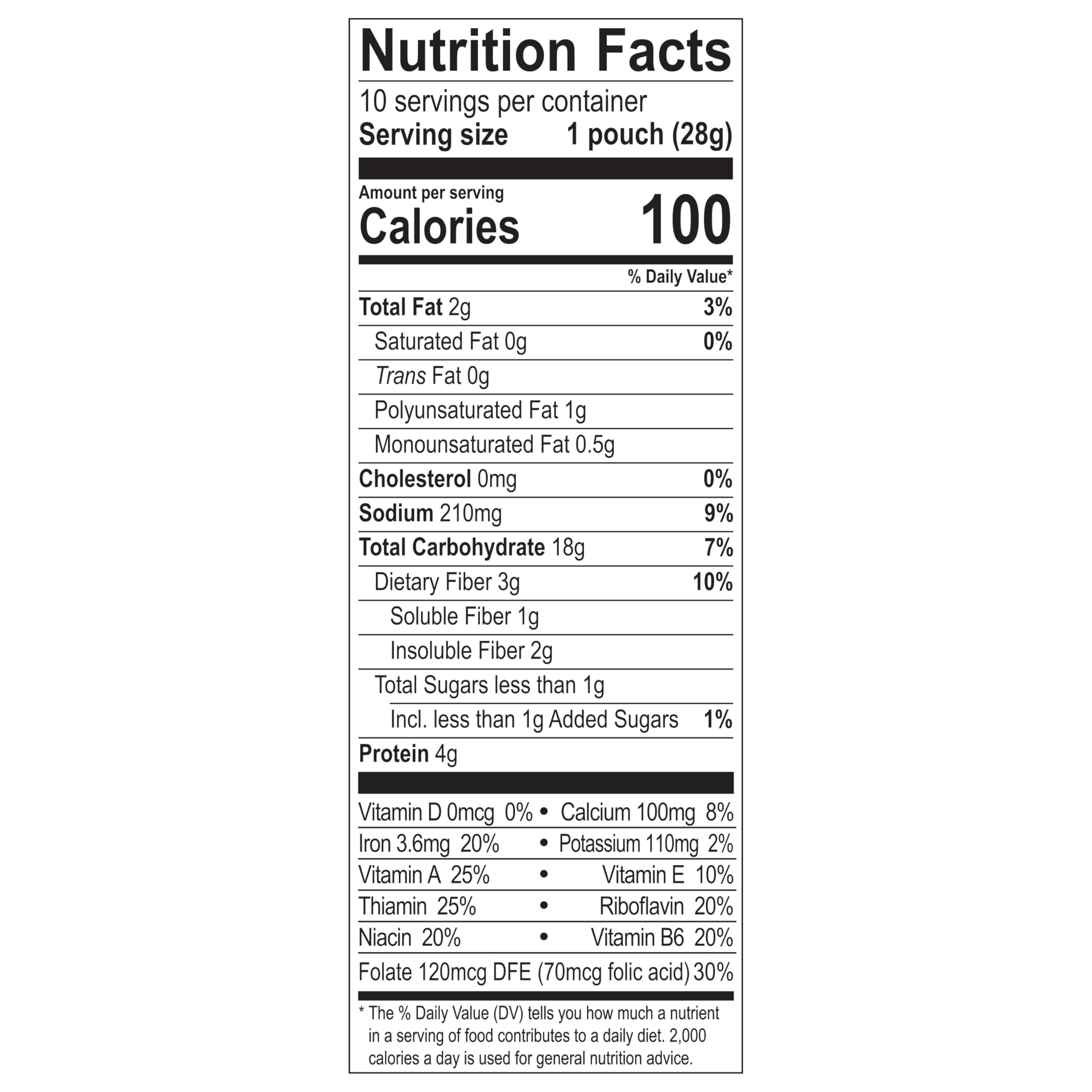 Better Oats box next to fruit showing package size and portion control benefit