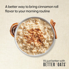 Better Oats packet interior measuring line for accurate water ratio and consistency