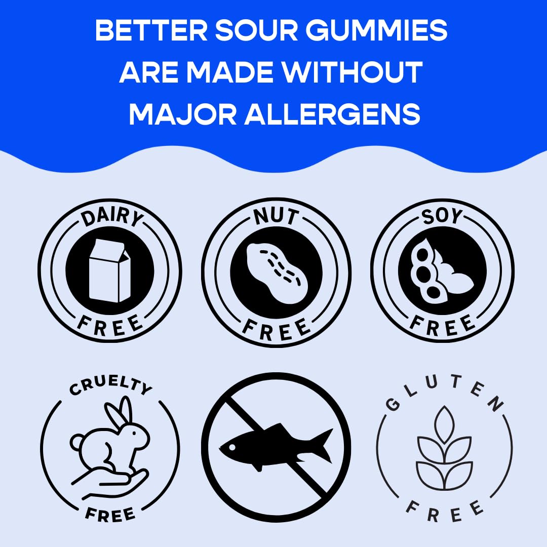 Better Sour held in hand to show portion size and grab-and-go convenience