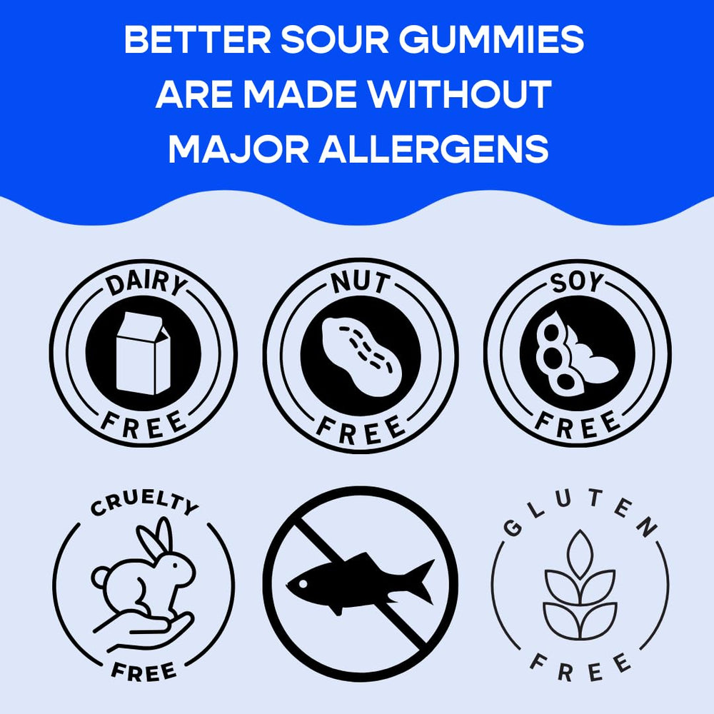 Better Sour held in hand to show portion size and grab-and-go convenience