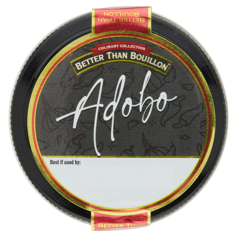 Better Than Bouillon adobo dollop on rice adding instant savory depth