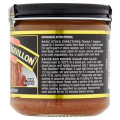 Better Than Bouillon ham jar open showing paste texture for easy portioning
