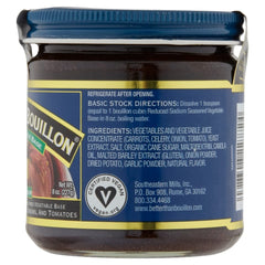Better Than Bouillon with carrots celery onions tomatoes showing real ingredients benefit