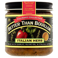 Better Than Bouillon jar front view showing label and serving info for easy identification