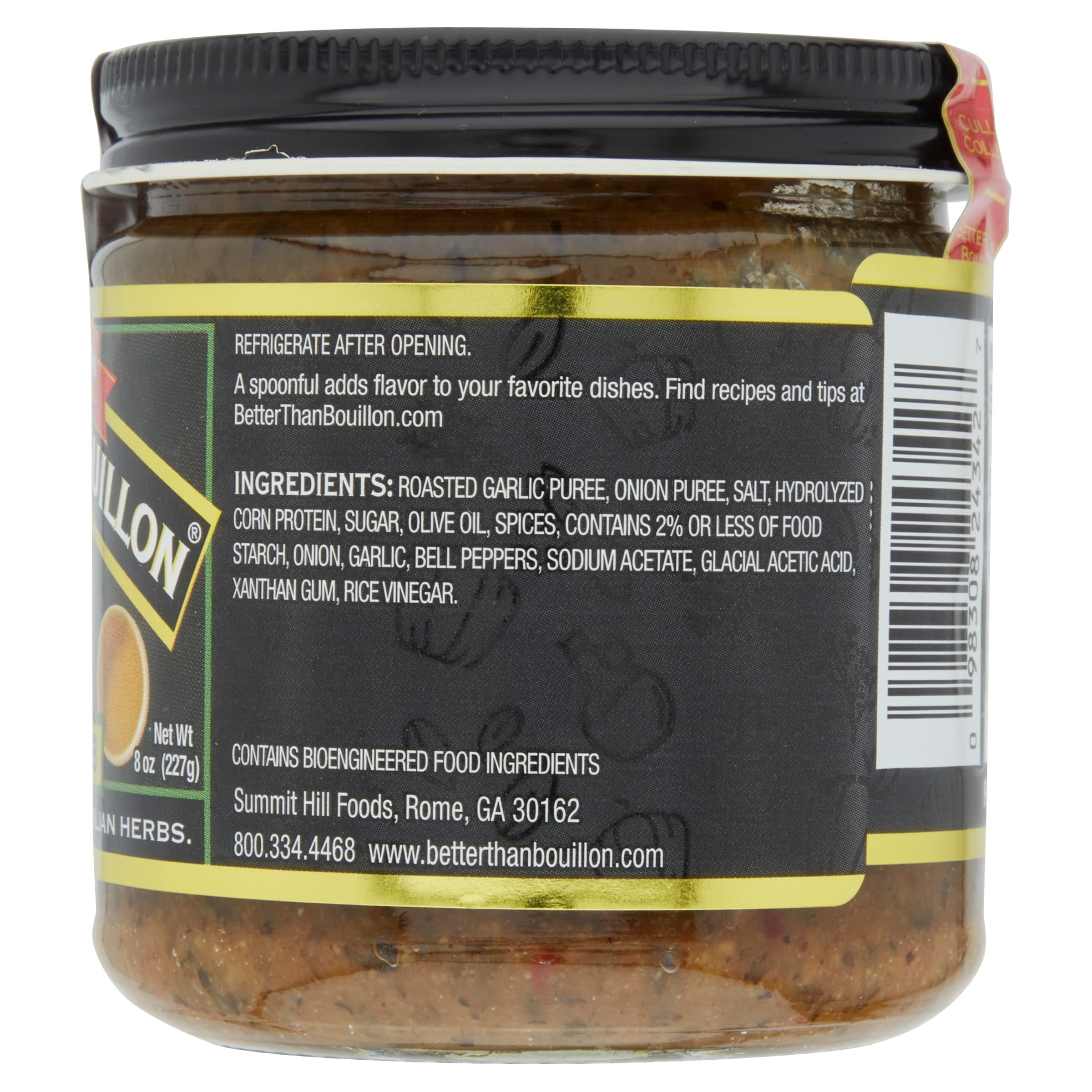 Better Than Bouillon open jar showing smooth paste texture for effortless scooping