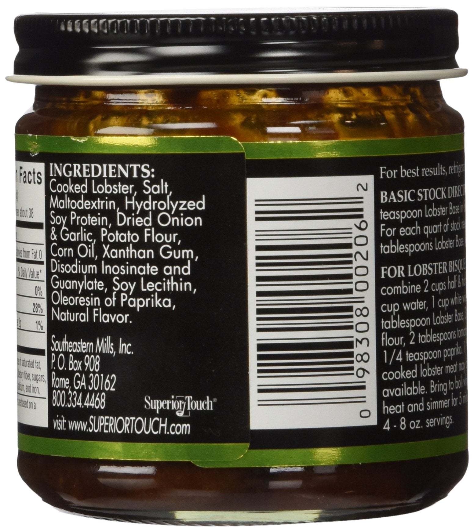Better Than Bouillon paste dissolving in pot for quick lobster broth