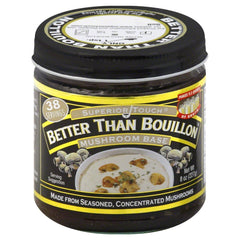 Better Than Bouillon jar front view showing label and convenient concentrated paste