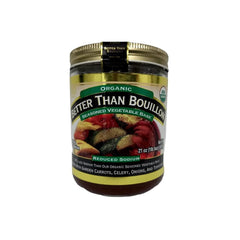 Better Than Bouillon jar front view showing label and organic benefit for richer meals