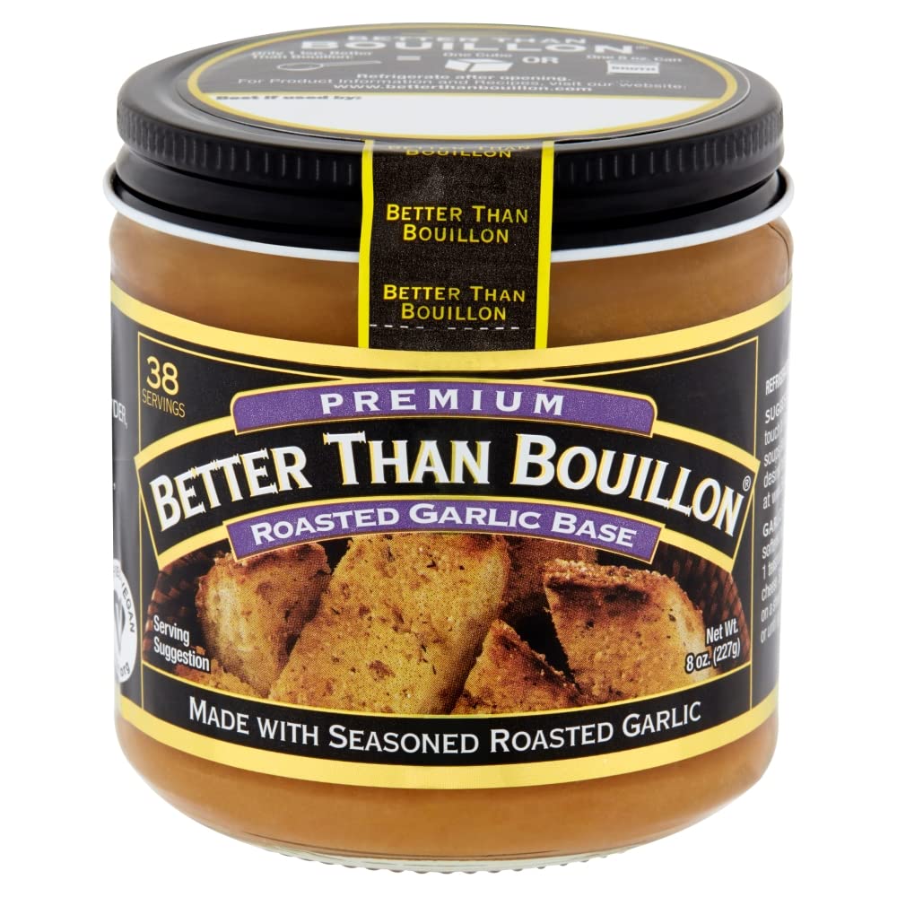 Better Than Bouillon jar next to teaspoon for scale and controlled portioning