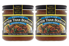 Better Than Bouillon jar front view showing label and serving information benefits quick flavor