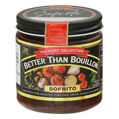 Better Than Bouillon jar front view showing label and convenient spoonable paste benefit