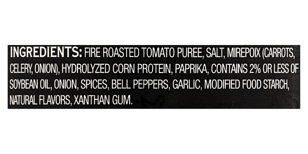 Better Than Bouillon sofrito label close-up showing product name and clear info