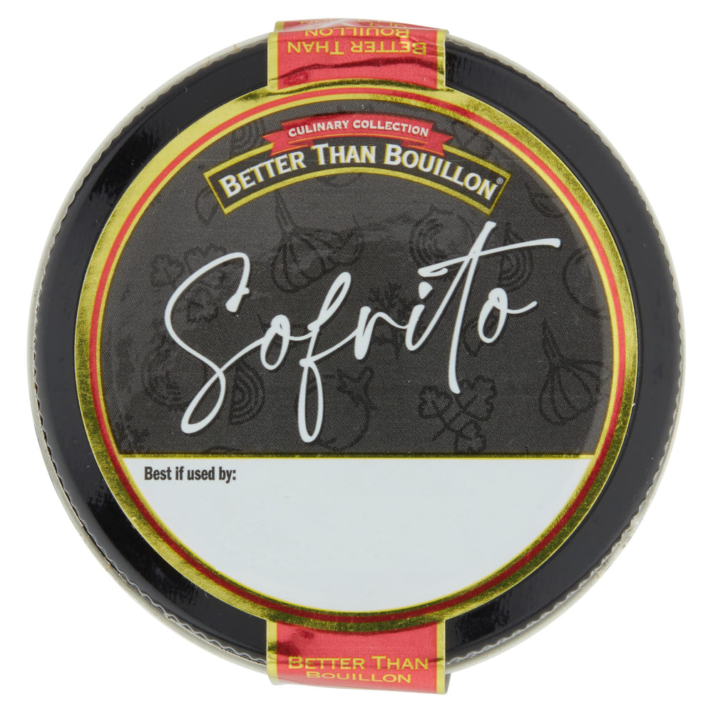 Better Than Bouillon sofrito mixed into rice and beans for quick flavor boost