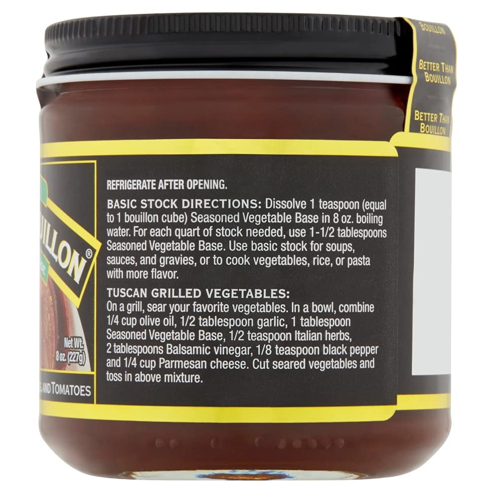 Better Than Bouillon on spoon ready to blend, illustrating simple portioning benefit