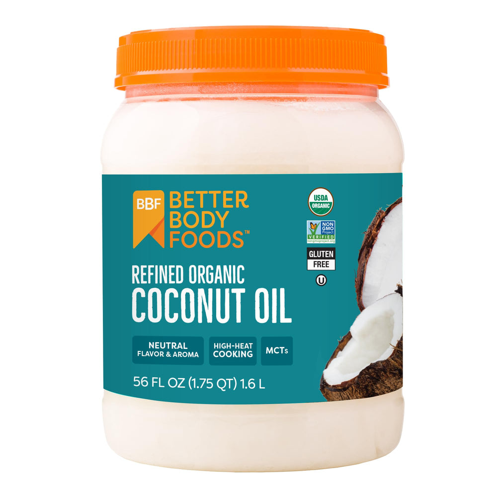 BetterBody Foods front packaging 56 oz jar, bulk cooking convenience