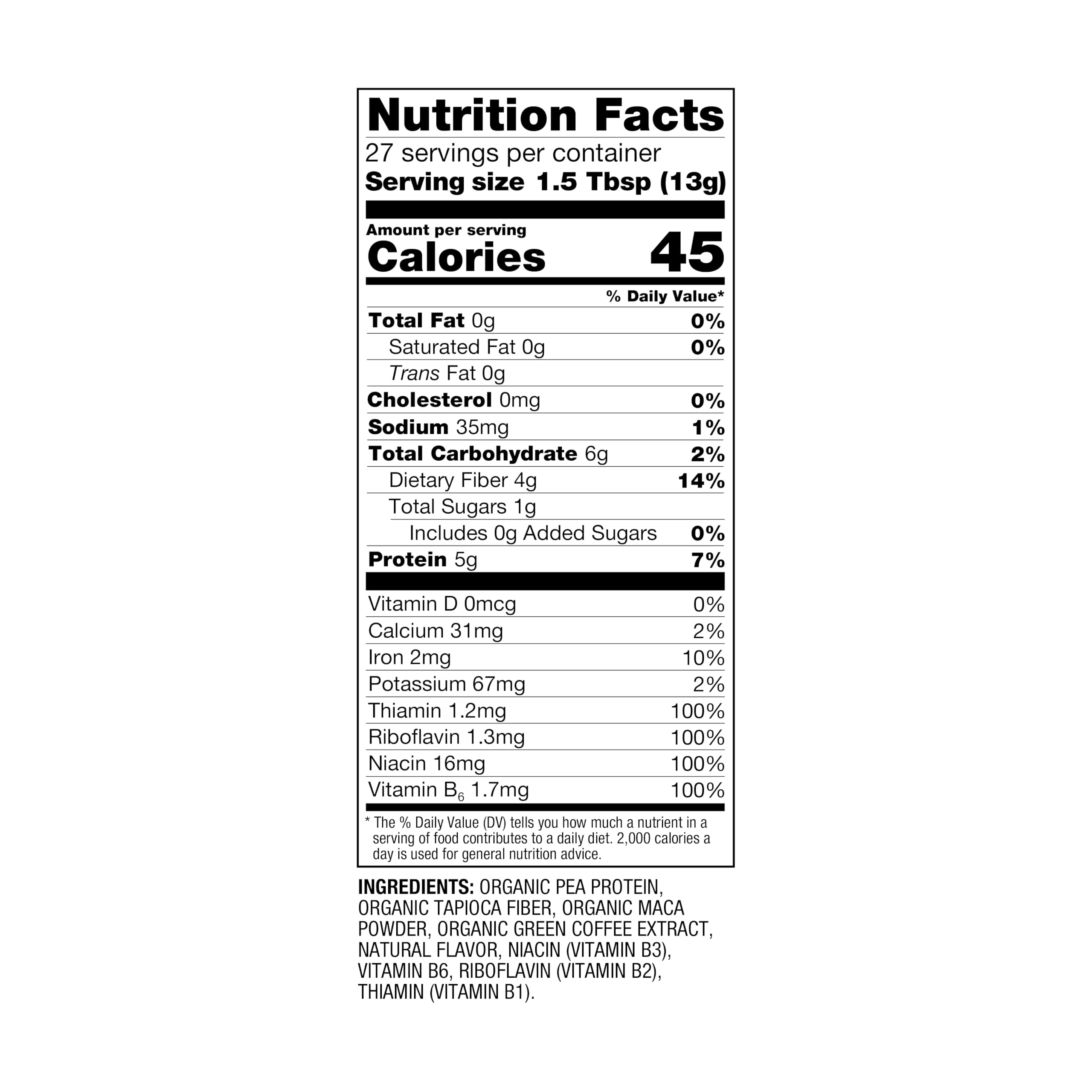BetterBody Foods scoop beside ruler showing serving size and scale benefit