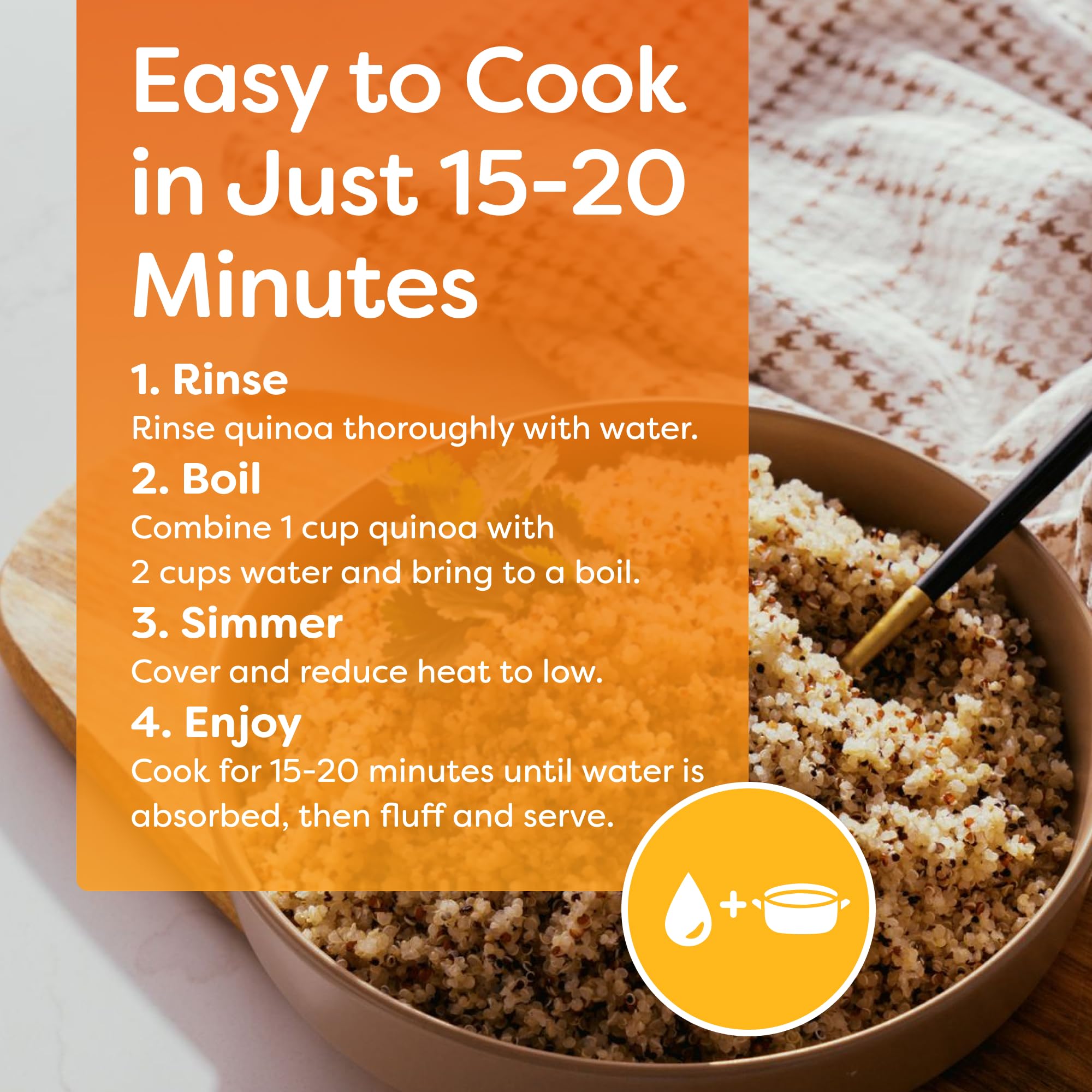 BetterBody Foods measuring cup portion showing serving size convenience