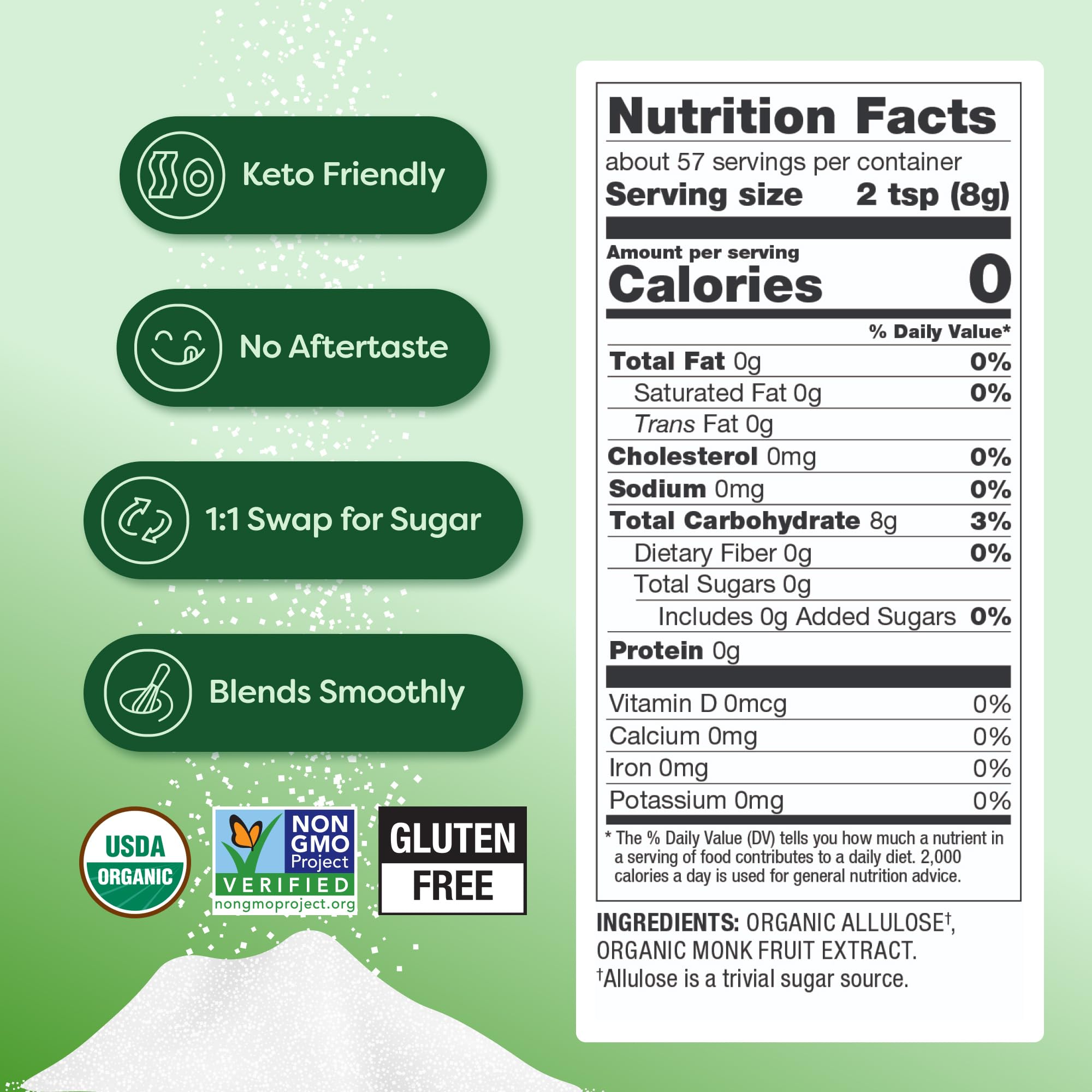 BetterBody Foods open resealable pouch displaying bulk storage convenience
