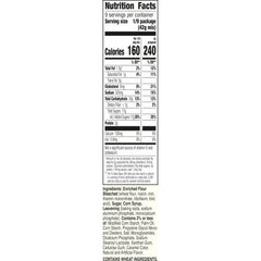 Betty Crocker box side label with ingredient and baking information advantage