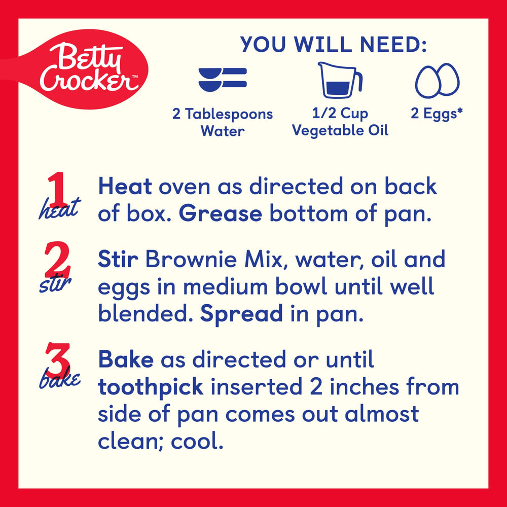 Betty Crocker single brownie slice close-up displaying fudgy texture and decadent appeal