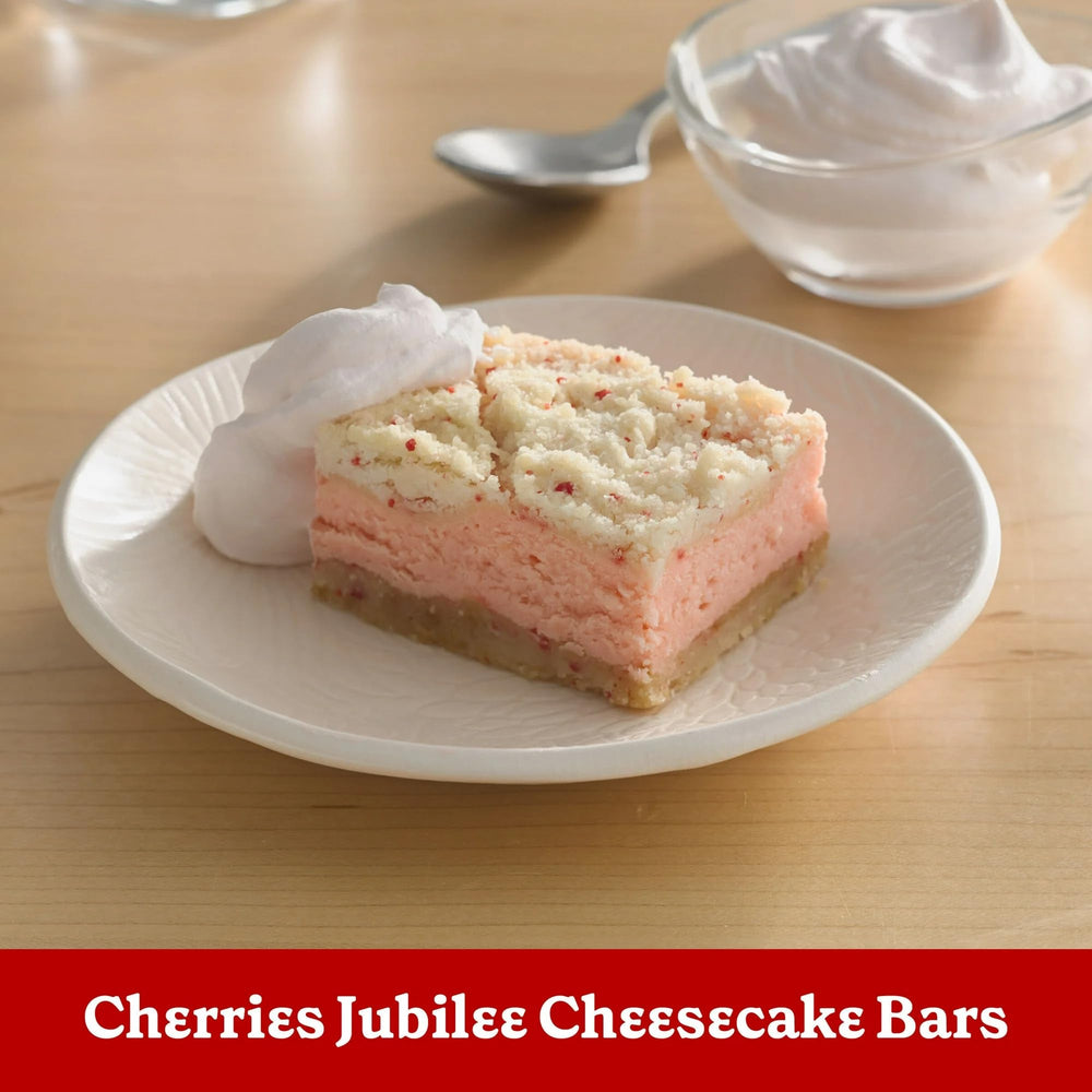 By The Cup — close-up cherry chips in batter highlighting flavor bursts