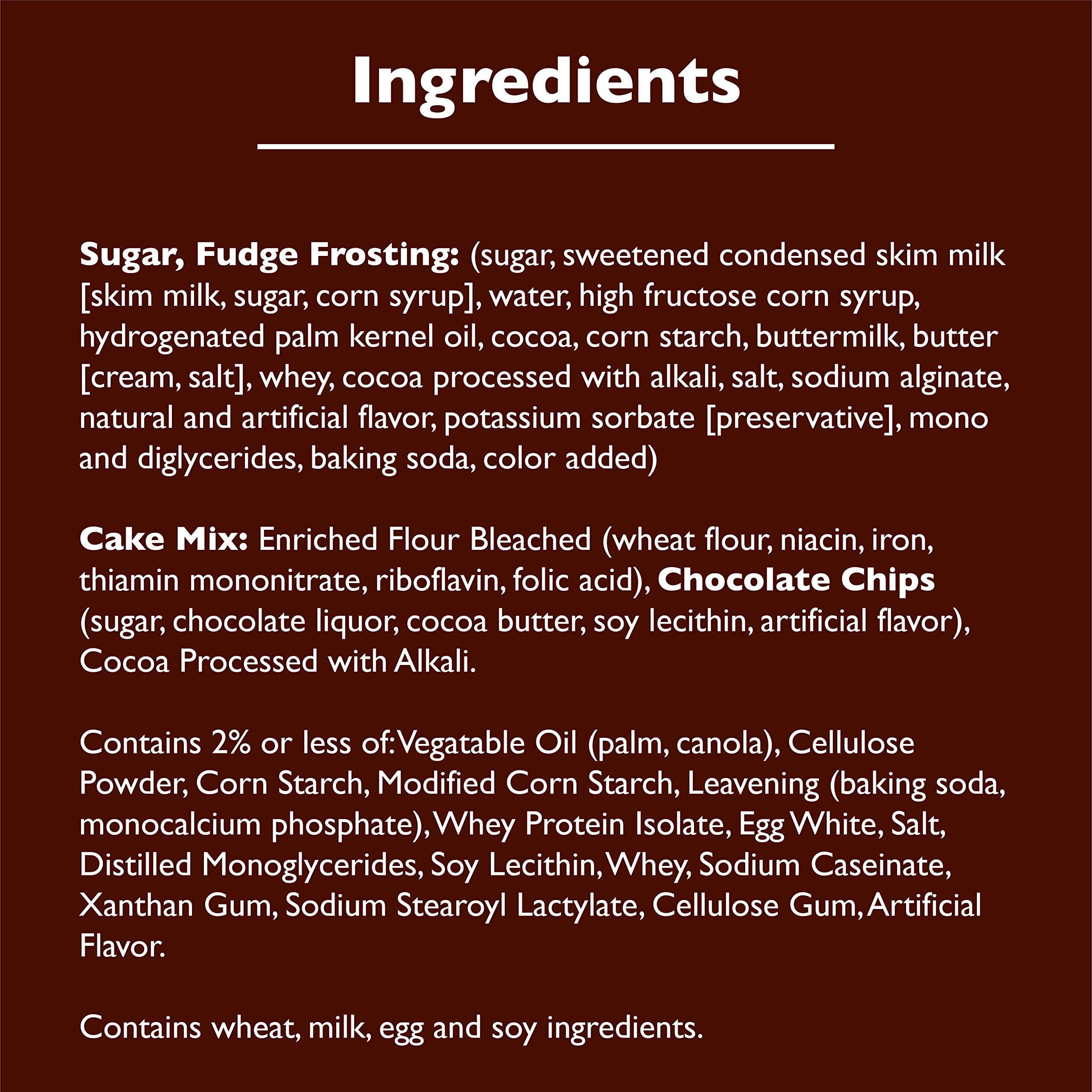 Betty Crocker close-up of fudge frosting sheen enhancing appeal