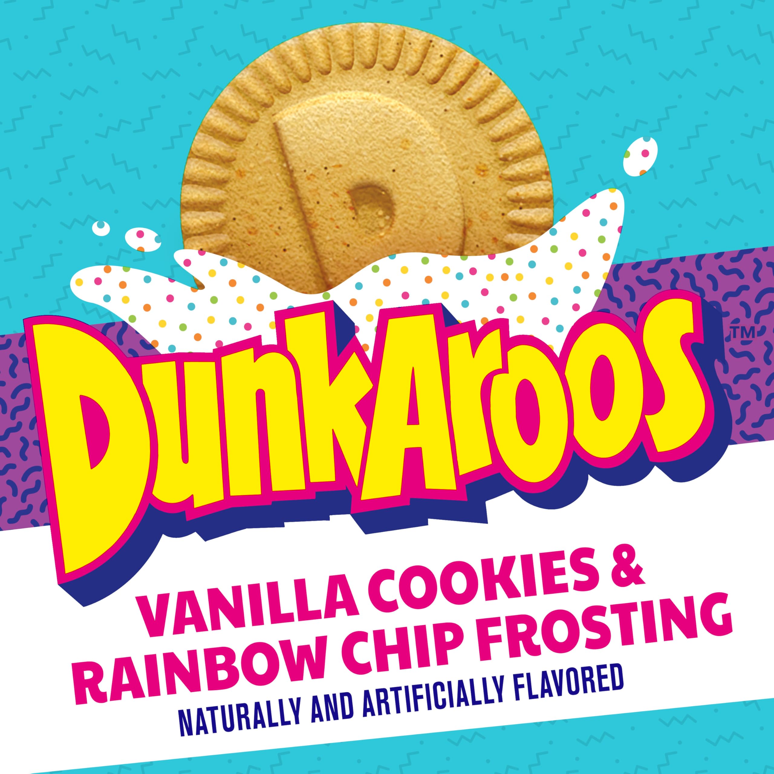 Betty Crocker Dunkaroos cookie close-up showing crisp texture and dunkable shape
