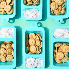 Betty Crocker Snack pack inside lunchbox illustrating portable convenience