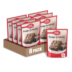 Betty Crocker front packaging showing eight boxes and quick bake benefit