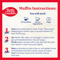 Sliced Betty Crocker quick bread loaf revealing tender crumb and streusel topping