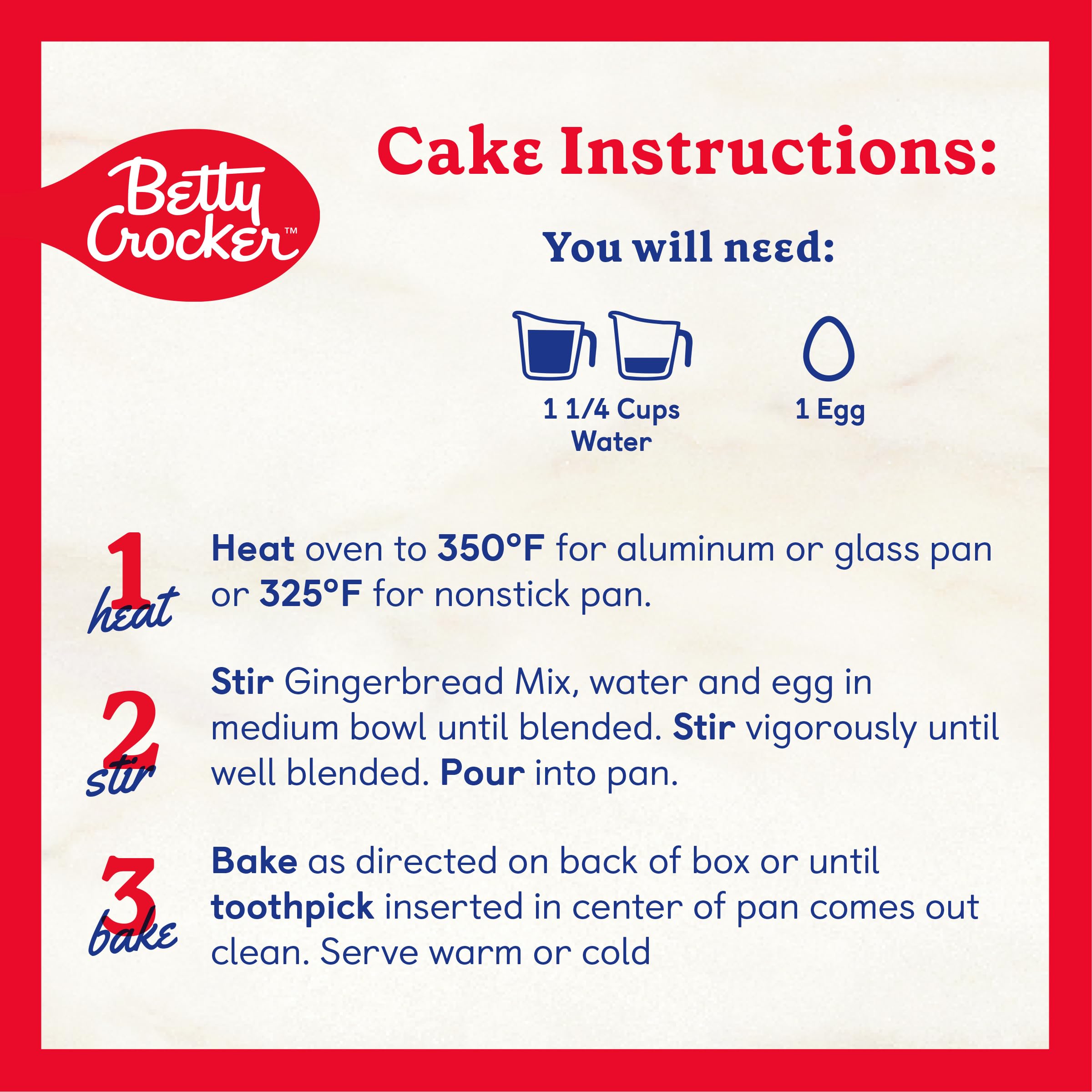 betty crocker sliced gingerbread cake on plate showing moist crumb