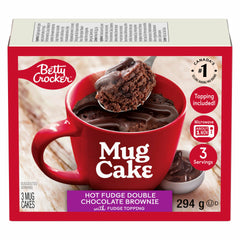 Betty Crocker close-up of moist brownie texture showing rich chocolate