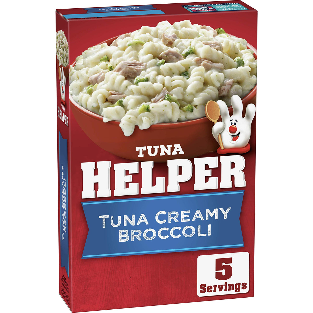 Betty Crocker front packaging showing product benefits and quick meal option